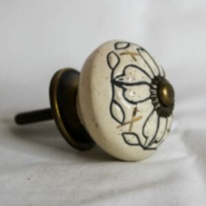 Ornate Ceramic Knob - Image 2