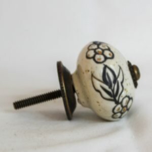 Ornate Ceramic Knob - Image 3