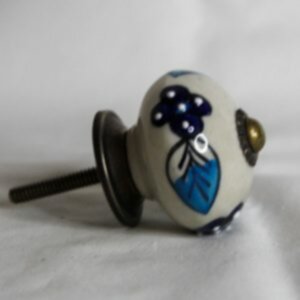 Blue Ceramic Knob - Image 2
