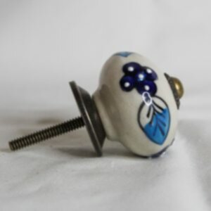 Blue Ceramic Knob - Image 3