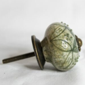 Green Ceramic Knob - Image 3