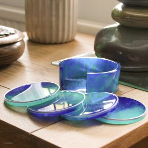 Ocean Blue Coaster Set